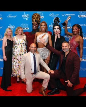 Jaida Essence Hall Instagram - It’s officially official! We’re Here is the Critics Choice Real TV winner of Best Structured Series! Thank you @criticschoice and @ccrealtv watching, recognizing the importance of these stories as well as @werehere, and for this incredible honor! Could not have been happier with the work that I poured into this show last summer. And it’s feels amazing to be honored with the my fellow hosts @latriceroyale, @thequeenpriyanka, @sashavelour and We’re Here creators @johnnieinstagram and @thestevewarren! This is also for the incredible people you don’t always see that make this show happen including director @peter_lo_g and every single person who spent time with us in Tennessee and Oklahoma ♥️ As always I want to dedicate this moment to my drag daughters @maleeka_maupin and @bradfordloomis and every single person who has opened THEIR world up on We’re Here so that we might all get a better understanding of our own and how we can make this world a better place for everyone! ♥️♥️♥️

Styling: @jwujek 
Dress: @dianamputri 
Jewelry: @thearchshow 
Hair: @omgeewigs 
Makeup: By me 😍 As always! ♥️