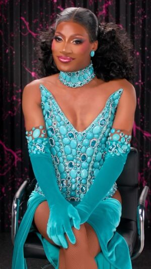 Jaida Essence Hall Instagram - Look over here! 💎 Jaida Essence Hall is at #ThePitStop TOMORROW at noon on the #DragRace YouTube channel! 🏁