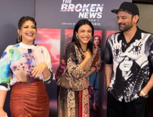 Jaideep Ahlawat Instagram - 🫶🏼 The 3 Mastikhors 😄🎬

Team #TheBrokenNews2 @zee5 

Dipankar-Radha-Amina may not always get along on screen , but off screen it’s a whole different story 🥰

Thank you for all the love !