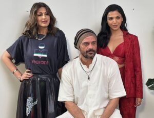 Jaideep Ahlawat Instagram - 🫶🏼 The 3 Mastikhors 😄🎬

Team #TheBrokenNews2 @zee5 

Dipankar-Radha-Amina may not always get along on screen , but off screen it’s a whole different story 🥰

Thank you for all the love !