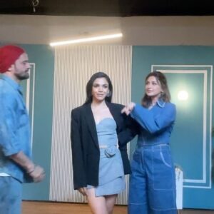 Jaideep Ahlawat Instagram - 🫶🏼 The 3 Mastikhors 😄🎬

Team #TheBrokenNews2 @zee5 

Dipankar-Radha-Amina may not always get along on screen , but off screen it’s a whole different story 🥰

Thank you for all the love !