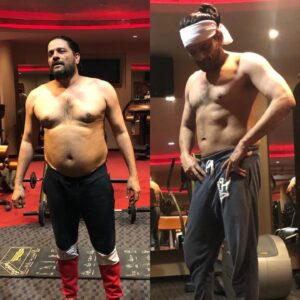 Jaideep Ahlawat Instagram - From 109.7 Kg. to 83 Kg. in 5 month 🤪🤪
That’s the Physical Transformation for the Role of Maharaj. 
😜😜😜
Thank you Prajwal Sir for believing in me @prajwal7542 
❤️❤️❤️ 

@yrf @netflix_in @siddharthpmalhotra