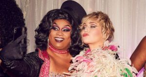 Jaidynn Diore Fierce Instagram - Getting another moment to perform again with @mileycyrus was nothing less than a true dream. It is something that I will NEVER forget. She is by far the one of the sweetest, most humble, down to earth talented and hard working artists that I’ve met/worked with. I am TRULY blessed to share this incredible moment with my sister @xosonique from @rupaulsdragrace and also my drag daughter @venus_ann_serenand my incredible drag family @sapphire_mylan @iris_lefluer and @raquelreaheart This moment of true sisterhood will last a lifetime. Thank you to everyone who have always believed in me, and even the ones who have not believed in my talent and art. Also getting to help choreograph this iconic moment and to showcase my girl group @themissfitspresents was a true blessing. You never know what blessings are coming your way. When you’re down, just remember, everything happens for a reason. I’m so PROUD and thankful to have this opportunity. And even @cher herself loved the performance! My hair💇🏾‍♀️ makeup 💄 costume 👗 jewelry 💍 and stonework 💎 by @jaidynnfierce Check us out on the free @peacocktv app! #standbyyou #mileycryus #jaidynndiorefierce #worldofwonder #dragrace #tupaulsdragrace #cher #believe