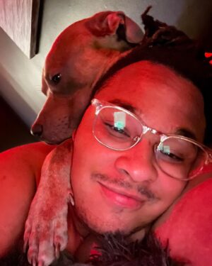 Jaidynn Diore Fierce Instagram - If you didn’t already know, I’m a DADDY 👨🏾 Meet my handsome son #BentleyDiore My baby boy brings me so much joy. I love him so much. #dogmodel #dogdad #dogdadsofinstagram #pitbullsofinstagram. 👨🏾❤️🐕
