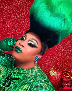 Jaidynn Diore Fierce Instagram - ‘Tis the season to serve #face💄and Hair 💇🏾‍♀️ #plussizebeauty #dragqueen #christmas #makeup #hair  #dragrace  #rupaulsdragrace #worldofwonder #wowpresents  Hair, Makeup, and costume by @jaidynnfierce