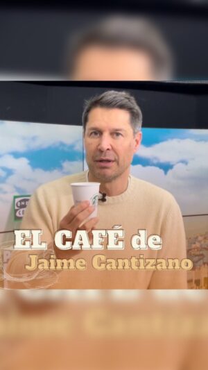 Jaime Cantizano Instagram - ¿Cómo se toma el café @jaimecantizano? 👀 ¿Toma mucho café? ¿Y le gusta con azúcar o sin? ☕️ 

¡El presentador de @porfinnoeslunes en @ondacero nos lo cuenta!