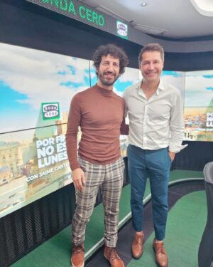 Jaime Cantizano Instagram - @marwanoficial lleva 20 años en la música y viene a celebrarlo a @porfinnoeslunes @ondacero
