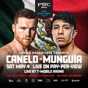 Jaime Munguia Instagram - Noche mexicana en Las Vegas.🇲🇽
¡Obtén tus entradas ya mismo y únete a mí en el @tmobilearena para una noche histórica! 
#MunguiaCanelo #teammunguia #PBconPRIME 
Utiliza el código: MUNGUIA