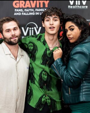 Jake Borelli Instagram - My podcast era… #LoveInGravity #SeasonTwo Listen on all the podcast platforms ;) 

📸: @preeterr