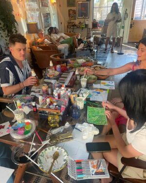 Jake Borelli Instagram - The baby was showered!!! 🌧️ 💛🌧️