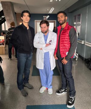 Jake Borelli Instagram - When you run into your EX and you forgot how hot they were… 🙈 why does everyone have to be so darn good looking on @greysabc?!? ;)
