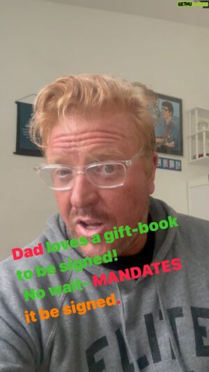 Jake Busey Instagram - From @thegarybusey to @thegarybusey . Heavy stuff . Scary stuff