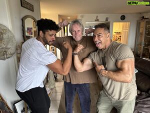 Jake Busey Instagram - Big Mike @mfcasas and CJ came over to help move my bed and furniture upstairs 2 stories in order to facilitate me taking care of pops. He’s 80 in a month. He needs accompaniment like a fine concerto