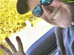 Jake Busey Instagram - Taking Dad @thegarybusey out for some shopping, banking, and cigaring. Malibu was pretty beautiful I’d say. How about you ?