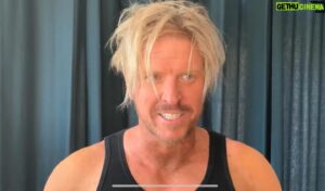 Jake Busey Instagram - Ah, who can forget those lovely lock-down self tape auditions! Oh wait- we’re still having to do self tape auditions. Never thought I’d say this but, I Miss the ole in-Person meetings at the studio. There was something energetic and magic about it. The smell of the studio lot. The old buildings. The B&W pictures on the walls. The history. The feeling that you were “part of something”. Now it’s just a competition for the best home movie quality. Lights, set… performance …Enh not so much. Here’s a shot from one of my many “Animal Kingdom” aud’s. I just could never pass as an older surfer kinda with a slightly crazed look in his eye. Oh well. ONWARD!