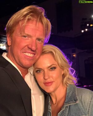Jake Busey Instagram - Look out #hollywood! Here comes @elaine4animals and Jake Busey! Gonna take over the town! Oh wait- it’s not 1993 anymore, we already did that. Happy 2023 @elaine4animals - it’s been a long road and we did it!  And yet  you still look 22! 😺🫶🏻✌🏼