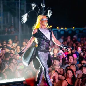 Jake Resnicow Instagram - WOW!! Overwhelmed with joy 🥹☺️ WE broke a World Record! 🪄Special thanks to @marcosquared @lpgiobbi @diplo @blondish @summerstage @spencerliff @bobsdanceshop and all the models, performers and crew behind the scenes that helped us MAKE HISTORY! This win belongs to the queer community ❤️