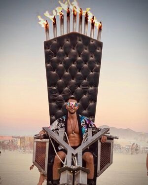 Jake Resnicow Instagram - Despite the extreme weather, Burning Man continues to be the most fulfilling experience 😚 A sanctuary for art, music, expression, and creativity, I’m returning home full of gratitude and inspiration 💫