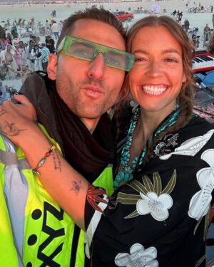 Jake Resnicow Instagram - Despite the extreme weather, Burning Man continues to be the most fulfilling experience 😚 A sanctuary for art, music, expression, and creativity, I’m returning home full of gratitude and inspiration 💫
