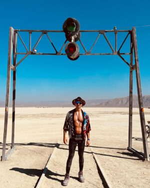 Jake Resnicow Instagram - Despite the extreme weather, Burning Man continues to be the most fulfilling experience 😚 A sanctuary for art, music, expression, and creativity, I’m returning home full of gratitude and inspiration 💫