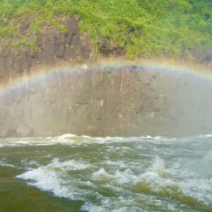 Jake Resnicow Instagram - Chasing waterfalls 🌊 catching rainbows 🌈 #IguazuFalls 🇦🇷🇧🇷