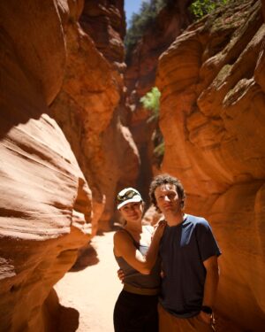 Jake Short Instagram - Little birthday trip to Utah hit the slot (canyon)