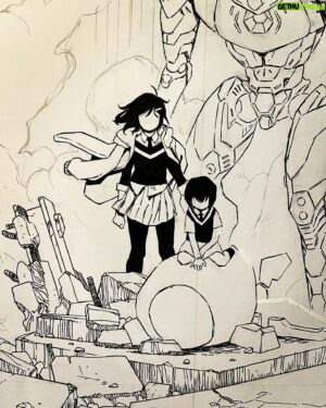 Jake Wyatt Instagram - wip for the spiderverse show @gallerynucleus