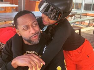 Jaleel White Instagram - And just fast… Spring Break 2022 is over 🏔⛷🤷🏽‍♂️ 

#wheredidallthemasksgo 😷 

This is the face my daughter makes when she bout to ask me for something 🙄

Even though she won’t smile with her braces 😬 please tell this child she’s just as beautiful and we’ve all been there. 

Fun fact: Found out the hard way the importance of riding mountain bikes only when they have that little wheel fender thingy over the wheels 😖 We all look like a flock of birds intentionally targeted us for the purpose of shitting down our backs 🦅💩 #youliveandyoulearn