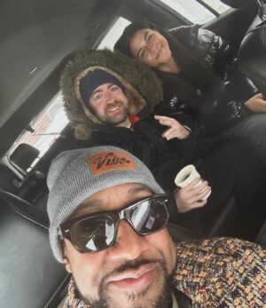 Jaleel White Instagram - Braving the snow with my buddy and a load of talented filmmakers #mammothfilmfestival 🗣️❄️ 🎥  #thisiscontent #thatisfilm ✊🏽