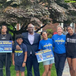 Jamaal Bowman Instagram - When I say “peace and love”, this is what I mean!

From Edenwald to Greenburgh, our people powered movement turned out for our communities! Together we’ve knocked over 95,000 doors and made over 411,000 calls and we’re not stopping until we kick MAGA money out of NY16! 

Join us this week at the link in my bio 🔗