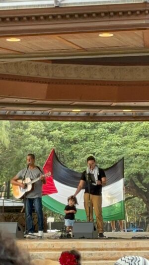 Jamaica Heolimeleikalani Osorio Instagram - “Palestine is setting us free” - @karima_the_dreamer 

Palestine is setting us free from the lie of imperial “securities”. Palestine is setting us free from the half ass dreams of reconciliation. Palestine is committed to the fullest articulation of liberation and freedom. Palestine is calling us simultaneously to decolonization and abolition— to deoccupation and demilitarization. Palestine is setting us free. And we are indebted to her and her peoples for it. We owe her our love, our ongoing commitment, and our endurance in struggle. 

As Kanaka, we are bound to Palestine and her peoples — not only by a shared experience under occupation and settler colonialism. Not only by the sibling shelling we hear in the morning light. We are bound to her by something far more precious. We are both peoples born and raised by ancestors who would never dare stop fighting. We come from generations of leaders who would never accept the crumbs of our colonizers. And We are both the parents and grandparents of the future generations of freedom fighters who will carry our names on their tongues and our courage in their hearts. We share this mo’okū’auhau. 

Today and tomorrow, we are siblings in struggle. We are ohana in our belief and commitment to liberation. We will never forsake this family. 

🎥 @m1l1.ana