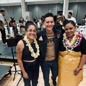 Jamaica Heolimeleikalani Osorio Instagram - “The poets (by which I mean all artists) are finally the only people who know the truth about us.” - James Baldwin (via sister @terisasiagatonu )

I am in awe of what it means to stand among these truth telling trouble makers. I know for sure that many of us will remember tonight for the rest of our lives. From the hale, to (the) kahulileole’a, to the the audience — legends among them, to the artists on and off stage… the evening was pure love and perfection. Mahalo to @olapakauwila.wilz , aunty @vicky_takamine and the whole @paifoundation team for making this dream a reality. 

In the end, brother @izikfamous said it best, “I love you, I love you, I love you, I love you”

All of you.