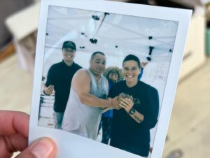 Jamaica Heolimeleikalani Osorio Instagram - @hokuleacrew leg 6 of the #moananuiākea voyage. 

We were in Vancouver / Granville island for the last few days. Today in the early hours of twilight we pushed away from Granville island and began our journey towards Salt Spring Island. When we arrive we will@be greeted by the Wsanwc peoples and some kanaka too! Cant wait! 

Here’s some photos from the last stop. Mostly pictures I’ve taken for Kaleiwohi with her favorite doll Hau(wahine). But also a picture of an aunty (Kau’i) I met in Vancouver who grew up with my ‘Ohana in Keaukaha. She said she remembers my great grandmother. Kūpaianaha nō. 

No matter where we are we’re all thinking about home and our Ohana who have been suffering in the wake of these fires. I am inspired by the way our community has come together yet again to support the needs of our people while our local government and federal agencies take their damn time.. doing god knows what. Another reminder that we got us, always. No matter what.