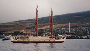 Jamaica Heolimeleikalani Osorio Instagram - I fell in love with lāhaina from the deck of this canoe in 2021. And It was on Hōkūle’a where I stood today and cried as I watched videos of these devastating fires swallow her up. There are reports of people leaping into the ocean as they tried to escape the burning flames. I cannot help but think of the words of Ka’ōpulupulu to his son when they were to be killed, “I nui ke aho a moe i ke kai. No ke kau ka hoi ua ʻĀina”

The videos and images are horrifying. The stories we are hearing from our Maui family are devastating. so The collective grief is so heavy. And all I have is this aloha for this beautiful aina and the kanaka who lived, loved, and were fed by her. May we all find a way to offer our resources and support to those who need it most. See @kakoo_haleakala for the best way to get resources to where they need to be. 

Ke aloha nui