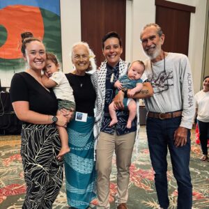 Jamaica Heolimeleikalani Osorio Instagram - Moananuiākea (day one) & protecting Oceania (day two). Gave my keynote today. Said some stuff that desecrated sovereignty and no one booed me offstage (win). Got finger waged by an old Zionist (also win— cuz I love making Zionists look silly). Got to talk with other wahine from the pacific about decentering men and disrupting non radical spaces (win). Got to see/ take some photos with people I love but have no real documentation of our pilina 😂. And Got to share all these experiences with my keiki & then blew their minds by showing them the wa’a and star compass in festival village (majah revolutionary mom win). Mahalo to the organizers and to my partner @malialia — through whom all wins are possible 😂🖤

 Mana’o of the day: 
1) be a gender terrorist 
2) the people are ours. We are their refuge. 
3) “forget hope. I have rage” -DR. MELINDA MANN