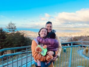 Jamaica Heolimeleikalani Osorio Instagram - Shout out to @malialia.. the only wahine strong and crazy enough to be my partner in this wild and wonderful life. 

And shout out to our baby for letting the adults have some thrills at skyline Rotorua 😂