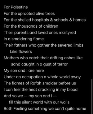 Jamaica Heolimeleikalani Osorio Instagram - When your children ask, what you did as a genocide unfolded in real time before us… i will tell them the truth. I will make a spectacle of your cowardice. I will tell them what it was like to watch children burn on my timeline while you hid in your barbaric silence.