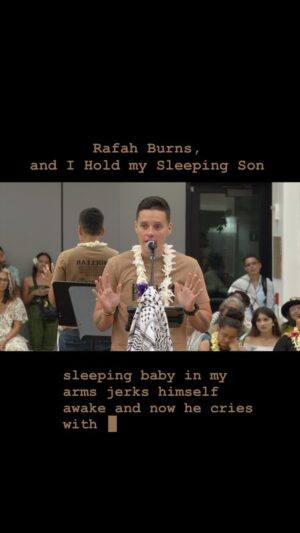 Jamaica Heolimeleikalani Osorio Instagram - My ‘ohana lives in Wahiawā. In on of the seats of American imperial power. Where at 8am — every morning and without fail— you will hear the American imperial anthem. Where at 6pm the bugle sings. And inbetween and after there are rounds of ammunition fired into our forests, shells of bombs that shake our homes foundations. Helicopters that hover hover hover until their vibration makes your stomach turn. 

These days— each of these shaking sounds carried my mind to Palestine. I wonder what it means for my children to grow up with these same sounds and tremors of violence. While, in an occupation a whole world away, children rarely grow up at all. We are tragically linked— Hawaii and Palestine. Hawai’i and anywhere American backed intervention or expansion pressed through the barrel of a gun. But we are also linked by something else that is far more profound: Love. 

 Love for our aina. Love for each other. Love for liberation and struggle and a future (and past) only we can see. And because of that — I believe that we will win.