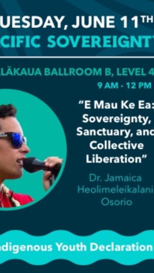 Jamaica Heolimeleikalani Osorio Instagram - This is the closing section of my keynote for the Moananuiākea symposium at FESTPAC. I think insome ways nicely sums up what I tried to deliver.

Throughout the keynote I spoke about Kamehameha and his legacy is expanding the institution of the puʻuhonua and institutionalizing principles of refuge and sanctuary into his governance. I asked the audience to consider what it would mean for those principles to again be applied at the core of our practice of sovereignty. I asked us to consider what it would mean to then extend that practice beyond the domestic, and even beyond the moana into our conceptions and practices of sovereignty globally. I asked us to consider the urgency of this work as genocides continue to ravage on in West Papua, Palestine, the Congo, Sudan… I asked us to consider what sovereignty means if it isnt pursued and practiced towards the liberation of all peoples. I offered that perhaps this means we need to entirely rethink and re-imagine what self determination means. 

 I understand many of the reasons that this is not the “mainstream” position of many of our peoples. But I believe this moment is asking us to take a far more radical approach to our self governance. Let me be clear, no one is more equipped to lead hawaiʻi than Hawaiians. No one more prepared to lead oceania than our Indigenous pacific peoples. and still without a radical reimagining of sovereignty and self governance — our own people can lead us into a practice of governance that sacrifices the “unrecognized” to the ravages of genocides, rising seas, raging fires, and extractive capitalism. I am still asking that as we continue to take back our kuleana to manage our resources and govern our Aina and moana that we also take back our basic principles of refuge and sanctuary. i am asking that we do, what @joyenomoto so clearly called us to in 2020, “become puʻuhonua for each other” towards a genuinely secure and abundant future.