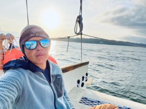 Jamaica Heolimeleikalani Osorio Instagram - @hokuleacrew leg 6 of the #moananuiākea voyage. 

We were in Vancouver / Granville island for the last few days. Today in the early hours of twilight we pushed away from Granville island and began our journey towards Salt Spring Island. When we arrive we will@be greeted by the Wsanwc peoples and some kanaka too! Cant wait! 

Here’s some photos from the last stop. Mostly pictures I’ve taken for Kaleiwohi with her favorite doll Hau(wahine). But also a picture of an aunty (Kau’i) I met in Vancouver who grew up with my ‘Ohana in Keaukaha. She said she remembers my great grandmother. Kūpaianaha nō. 

No matter where we are we’re all thinking about home and our Ohana who have been suffering in the wake of these fires. I am inspired by the way our community has come together yet again to support the needs of our people while our local government and federal agencies take their damn time.. doing god knows what. Another reminder that we got us, always. No matter what.