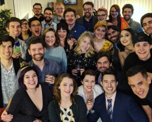 James A. Janisse Instagram - Gotta get the annual Shining-esque group picture! As always, I'm so grateful to have so many wonderful friends surrounding me as I bring in the New Year. Happy holiday everyone!