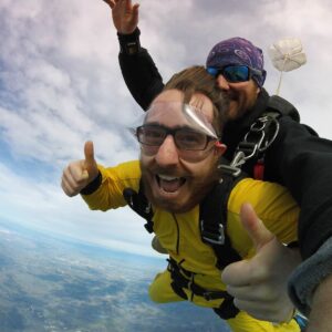 James A. Janisse Instagram - Pictures from my #skydiving adventure! So glad to have finally done this and I'd happily do it again.