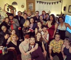 James A. Janisse Instagram - My 6th annual New Year's Eve party (Jellicle edition) was just as lovely as always. So incredibly grateful to be surrounded by good people who I call friends. ❤️❤️