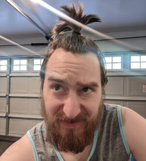 James A. Janisse Instagram - My hair's currently long enough for me to be a pineapple.