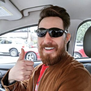 James A. Janisse Instagram - Got LASIK done today, which was pretty wild. No pain, just the weird knowledge that a flap of my eye was being lifted open for a laser to blast it into shape. Doing okay now except for the "foreign body feeling" where there's the constant sensation that something's in my eye. It actually sucks kind of a lot but that's what the numbing drops are for. I should be all better tomorrow night. Thanks @carebecc for taking care of me! (That damn Nurse Lucy mostly slept through her duties)