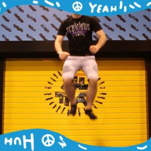 James A. Janisse Instagram - "Way too high" said the booth attendant dryly as I jumped, shortly after he told me to make sure I didn't jump too high on the #AllThat trampoline at #VidCon