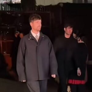 James Blake Instagram - Went to a very beautiful show by Bottega
As you can see I’m a hugger

❤️

Styled by @stuartvwilliamson 
Grooming - @bjornkrischker