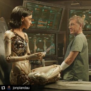 James Cameron Instagram - To celebrate #alita's return to theaters, I wanted to share a couple of new behind-the-scenes stills as well as a new image from the film. Escape to Iron City this weekend at your local movie theater. 📸 @jonplandau