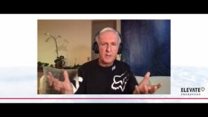 James Cameron Instagram - Is there #hope for this planet? #Canadian #astronaut @colchrishadfield thinks so, and he invited me to share my thoughts on what we can do to build a better #future. Watch the full conversation on Episode 2 of the new miniseries, #ElevateEndeavour, now: link in bio.