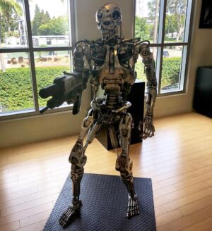 James Cameron Instagram - I had a blast overseas, but it's nice to come home and hang out with old friends (despite the fact that most of them are trying to kill me) at Lightstorm HQ.